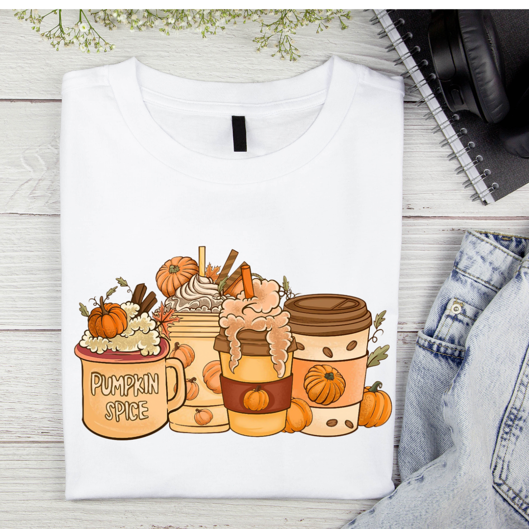 Pumkin Latte Aesthetic Tee