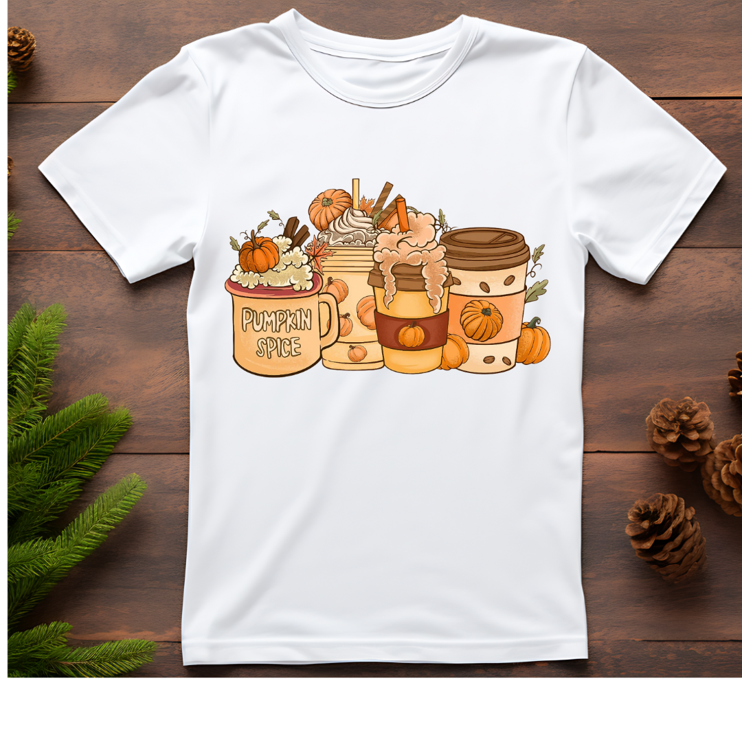 Pumkin Latte Aesthetic Tee