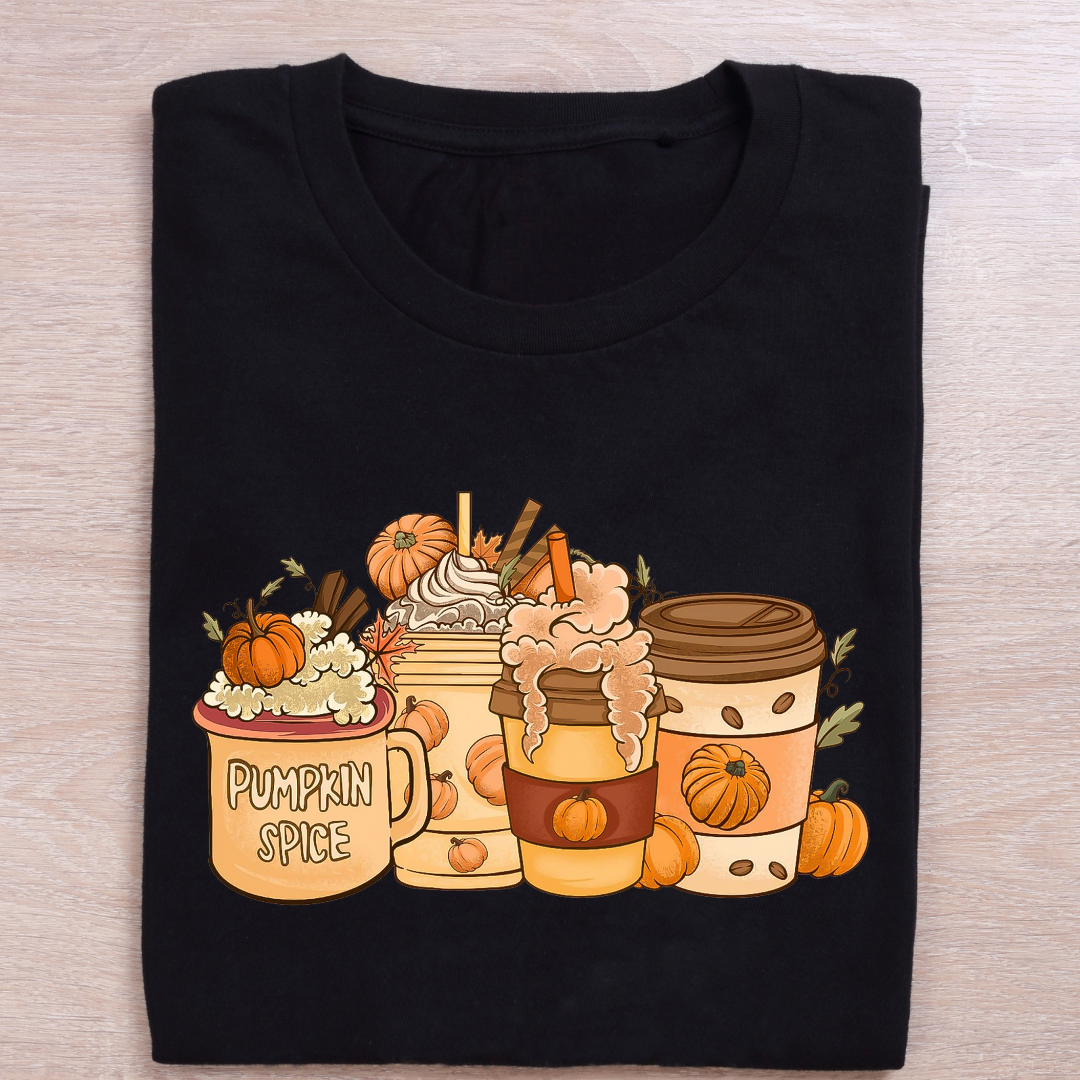 Pumkin Latte Aesthetic Tee