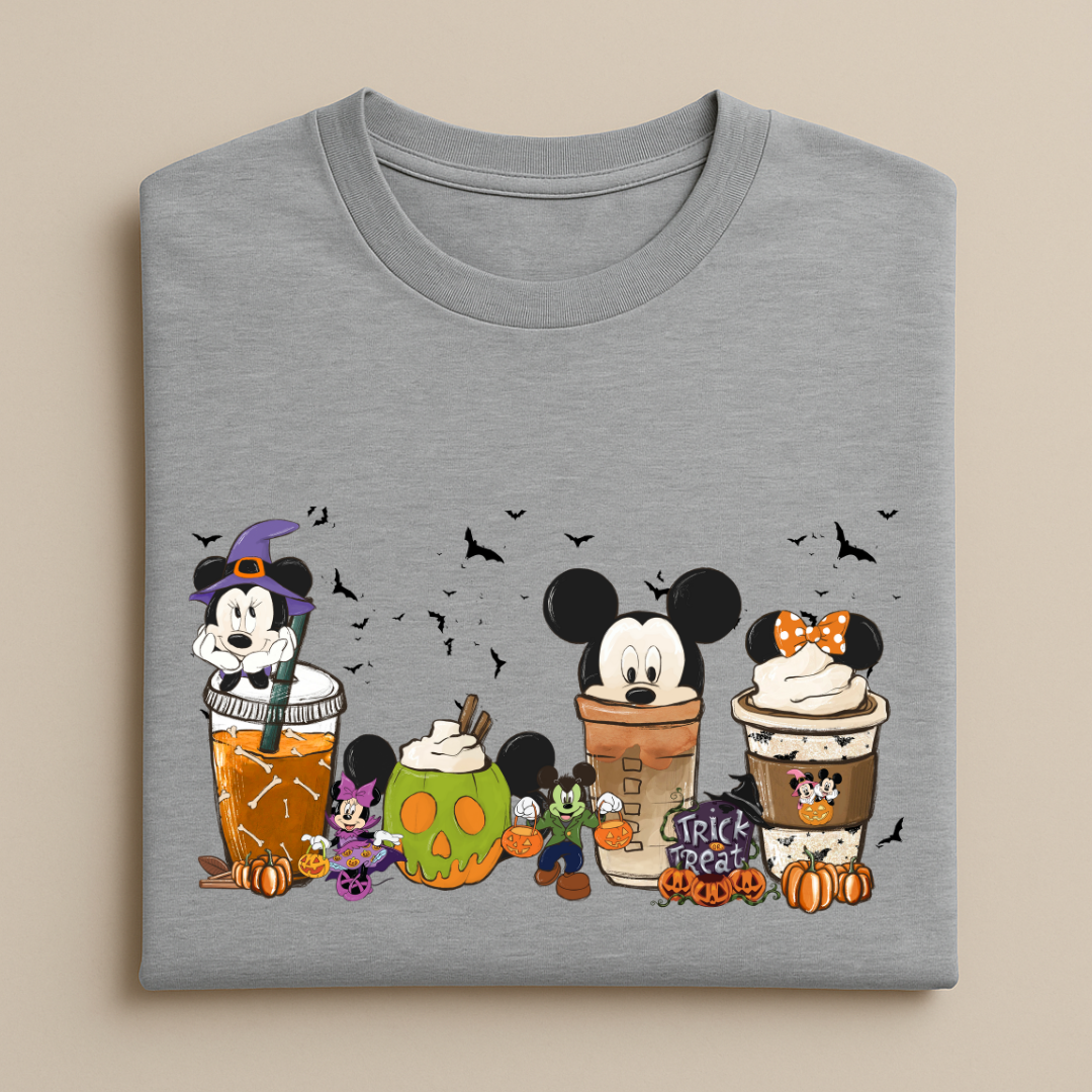 Cute Brew & Boo Graphic Tee